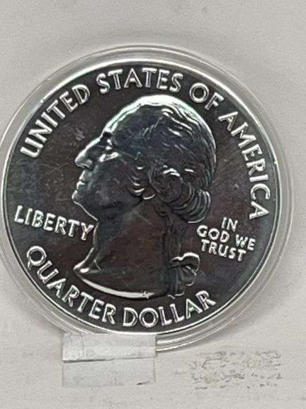 2012 5 oz George Washington Silver Round image