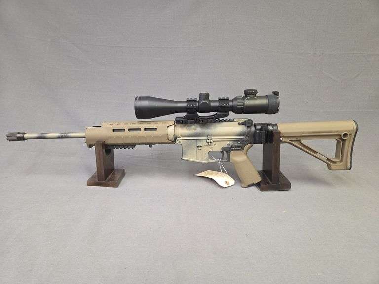 Bushmaster Model Carbon 15 .223/5.56 Rifle With Folding Stock image