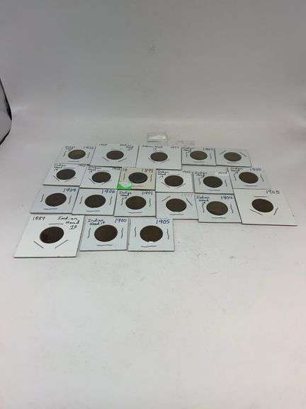 (20) Indian Head Cent Various Dates image