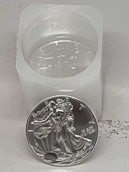 10 2011 Walking Liberty Dollars B/U Tube image