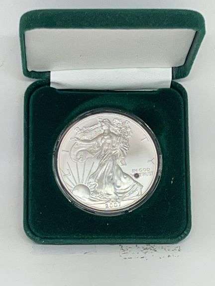2007 American Silver Eagle BU image