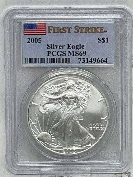 2015 Silver Eagle PCGS MS 69 First Strike image