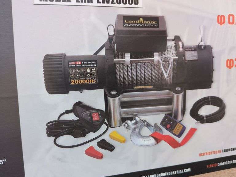 20000lbs Electric Winch image