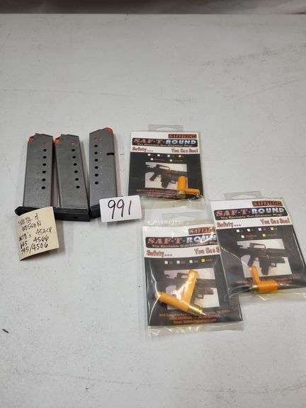 Smith & Wesson Auto .45ACP Mags and SAF-T-Round Gun Chamber Safety Indicators image