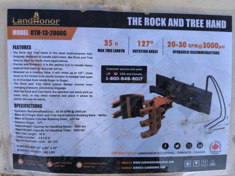 5 Finger Rock & Tree Hand image