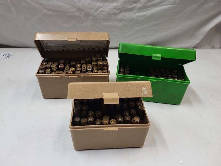 Ammunition in Base-Card 50 Box: 32-40 9 count & 25-35 30 count, mixed ammo boxes image
