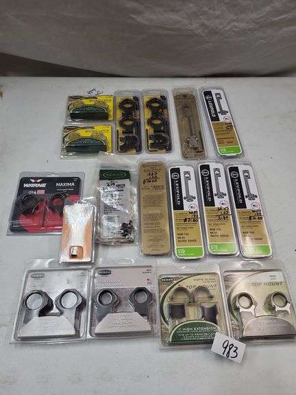 Gun scope mounting accessory lot image