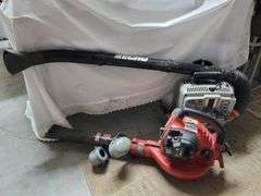 Echo gas powered backpack blower & craftsman gas blower/ ear protection
