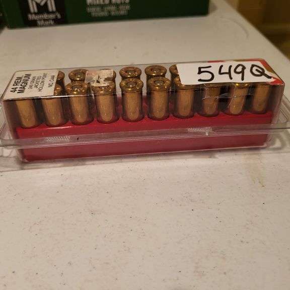 Federal 44 rim magnum bullets 240 gr. HP