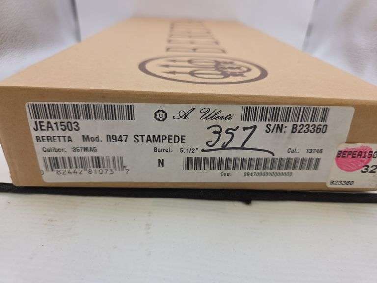 Beretta Model 0947 Stampede .357 Mag Revolver