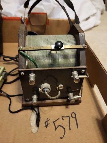 arvin transistor radio, vintage multi- meter lot,