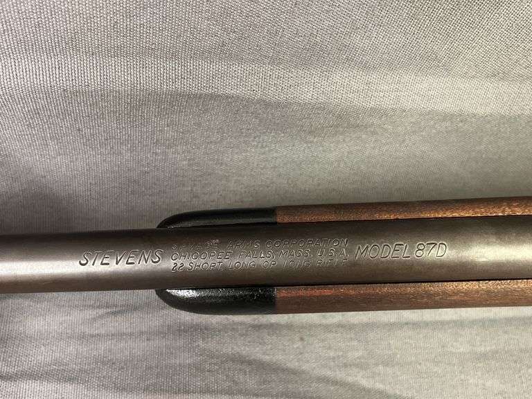 Stevens Model 87D .22 cal Rifle