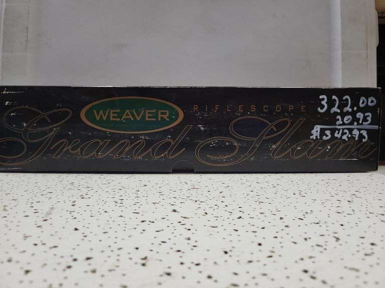 Weaver grand slam rifle scope 4.5-14x40 AO Model 800590