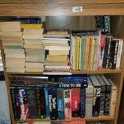 Bookcase plus books