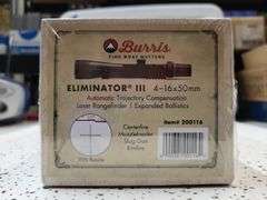 Burris eliminator III Rangefinder 4-16x50mm #200116