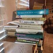 Bookcase plus books