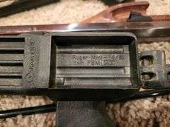 Disassembled gun body parts