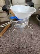 Mirro pressure cooker, stock pots, strainer, funnels