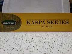 Weaver kaspa series scope 3-12x44mm 1/10mil model 849781