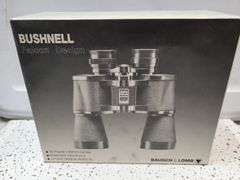 Bushnell falcon design, 10 power x 50mm lenses, bausch & lomb