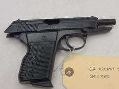 CZ VZ0R 70 7.65 Cal Pistol