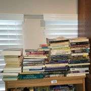 Bookcase plus books