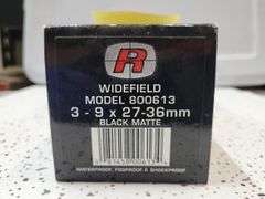 Redfield widefield scope 3-9x37-36mm model 800613 black matte