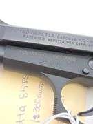 Beretta 84 FS Cheetah 9mm Short/280 auto Pistol