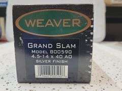 Weaver grand slam rifle scope 4.5-14x40 AO Model 800590