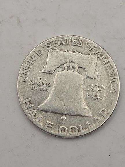 1951 Benjamin Franklin Half Dollar