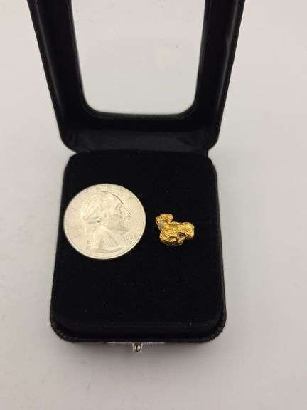 .101 oz 2.89 Gram Gold Nugget