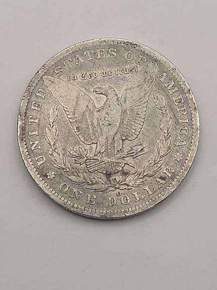 1890 O Morgan Silver Dollar