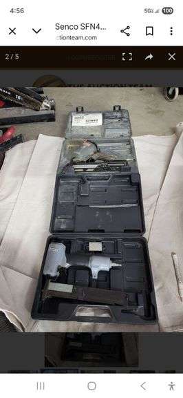 Senco SFN40 & Supco Nail Guns in Cases