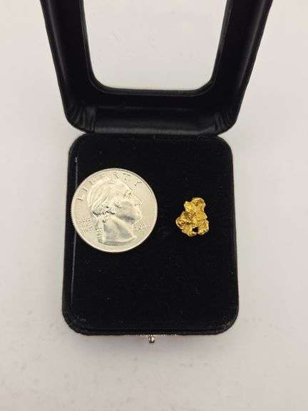 .053 oz 1.53 Gram Gold Nugget