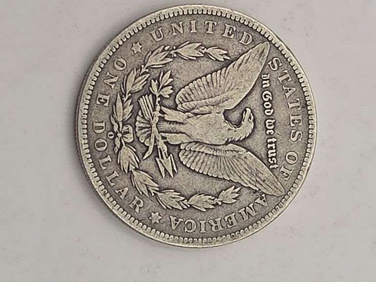 1891 O Morgan Silver Dollar