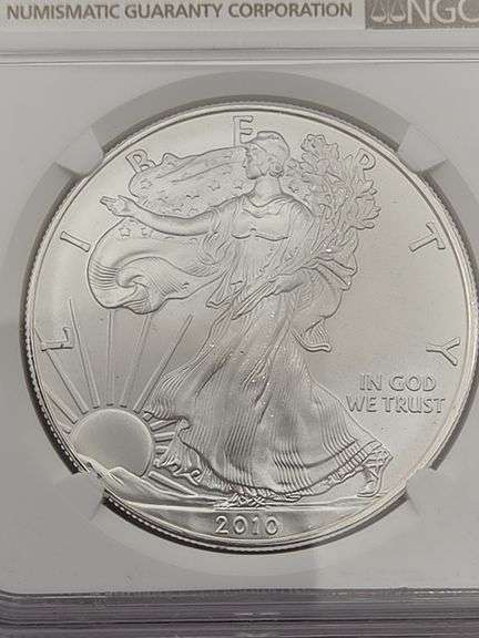 2010 Walking Liberty NGC MS 69