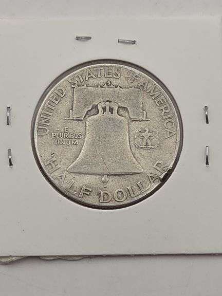 1951 S Franklin Half Dollar