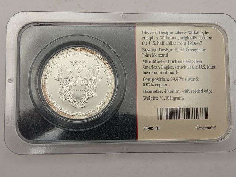 2003 Silver American Eagle