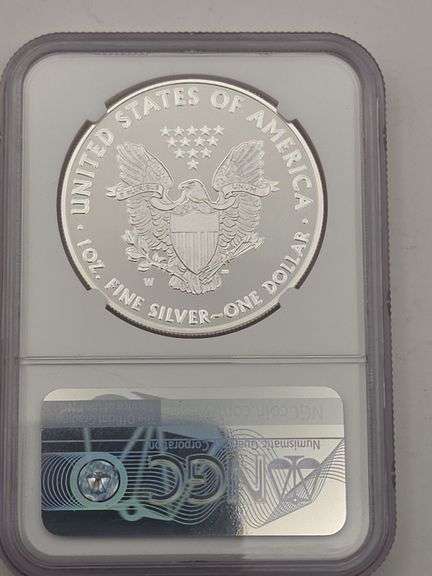 2019 W Walking Liberty First Day of Issue PF70 Ultra Cameo