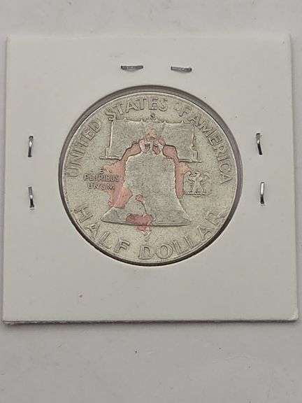1951 S Franklin Half Dollar