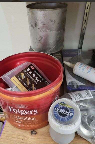 Household Paint, Tape, and Hardware Supplies