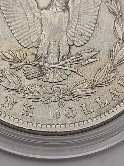 1885 O Morgan Silver Dollar
