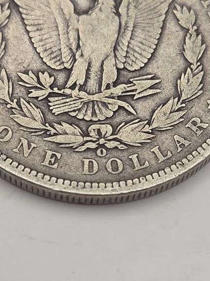 1891 O Morgan Silver Dollar