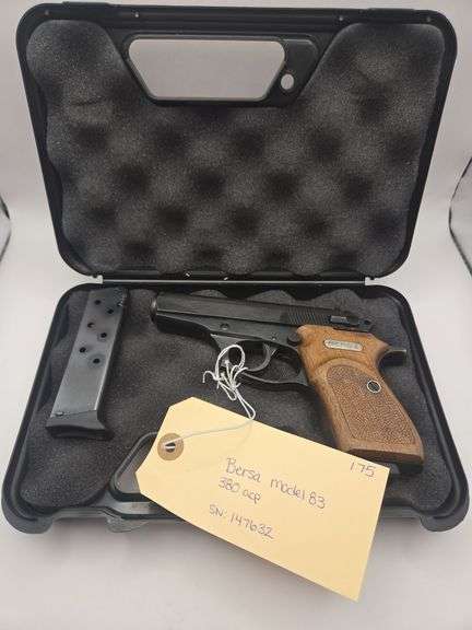 Bersa Model 83 .380 ACP Pistol