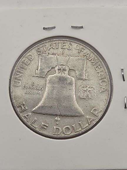 1958 D Franklin Half Dollar