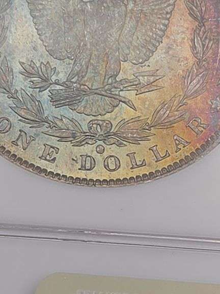 1884 o Morgan Silver Dollar NGC MS 64