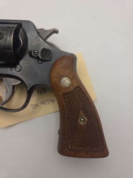 S&W US Army Model 1917 S&W DA 45 SN: 98376