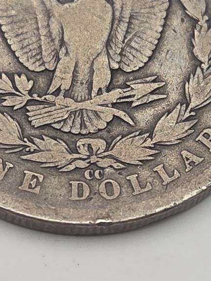 1890 CC Morgan Silver Dollar