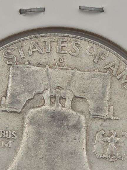 1958 D Franklin Half Dollar