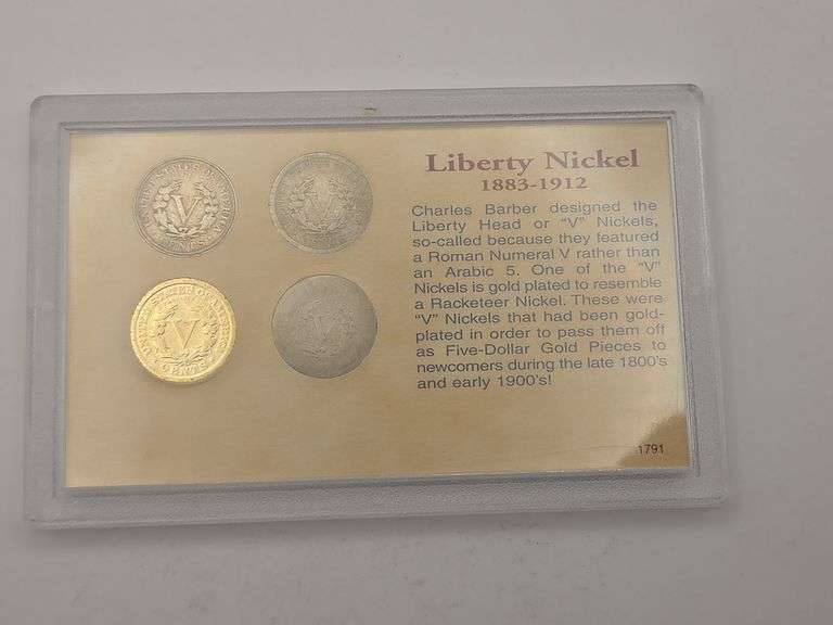 Coins of the American Frontier Liberty Nickel Collection
